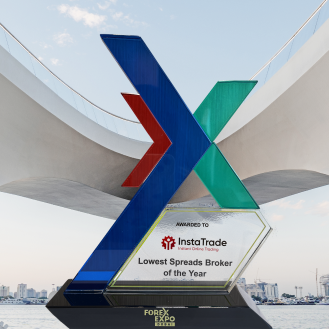 Победитель в номинации Lowest Spreads Broker of the Year на выставке Forex Expo Dubai 2025 — InstaForex